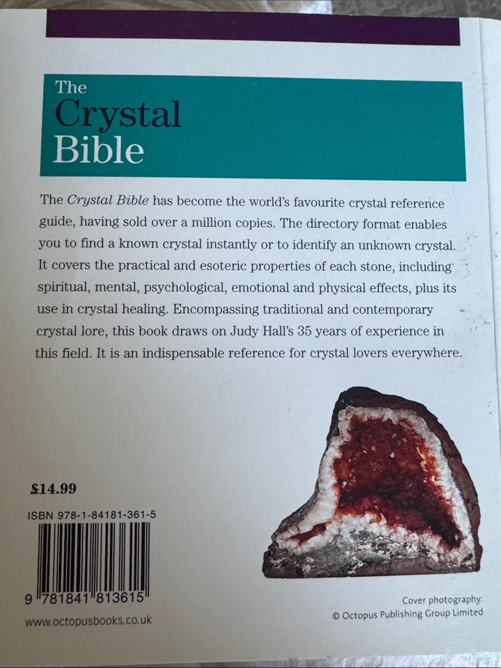The Crystal Bible Set by — Blue, Teal, Purple Covers - Picture 5 of 5